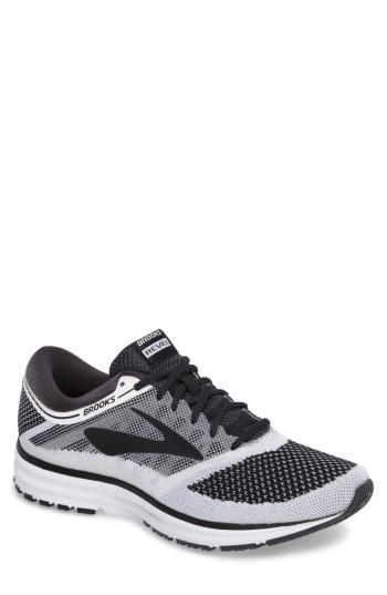 Men's Brooks Revel Sneaker .5 D - White