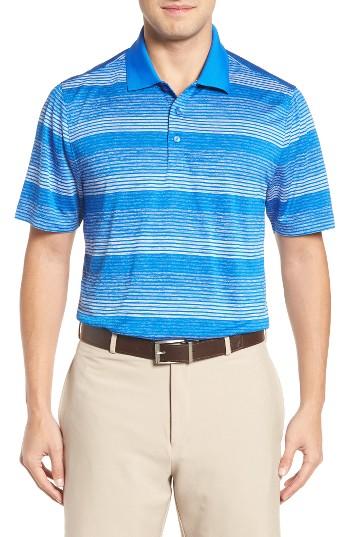 Men's Cutter & Buck Metric Stripe Polo