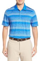 Men's Cutter & Buck Metric Stripe Polo