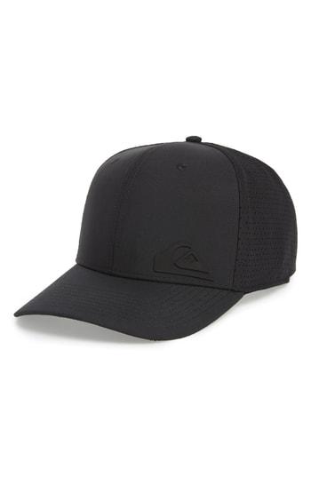 Men's Quiksilver Technabutter 2 Baseball Cap - Black