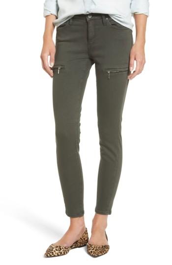 Women's Mavi Jeans Karlina Military Twill Skinny Pants - Green