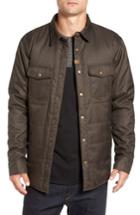 Men's Imperial Motion 'carton' Reversible Quilted Shirt Jacket - Brown