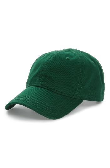 Men's Lacoste 'classic' Cap - Green