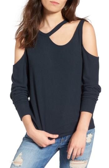 Women's Lna Leon Cutout Sweater - Black