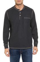 Men's Tommy Bahama Island Thermal Standard Fit Thermal Henley - Grey