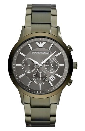 Men's Emporio Armani Chronograph Bracelet Watch, 43mm