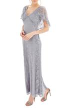 Women's Topshop Bride Caped Gown Us (fits Like 0) - Blue