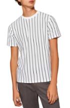 Men's Topman Stripe T-shirt - White