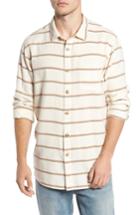 Men's Billabong Freemont Flannel Shirt, Size - Beige
