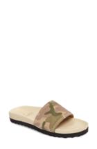 Women's Buscemi Camo Slide Sandal Us / 41eu - Beige