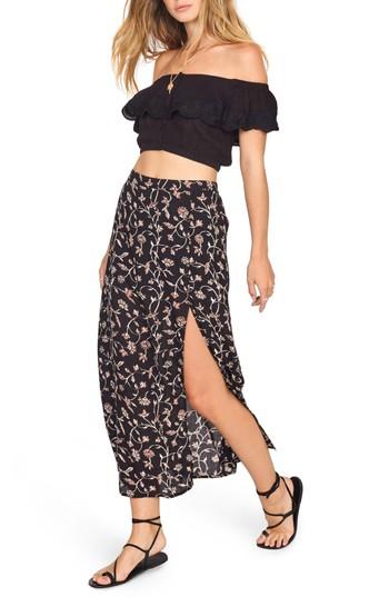 Women's Amuse Society Endless Journey Skirt - Black