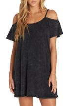 Women's Billabong New Romance Cold Shoulder Dress - Black