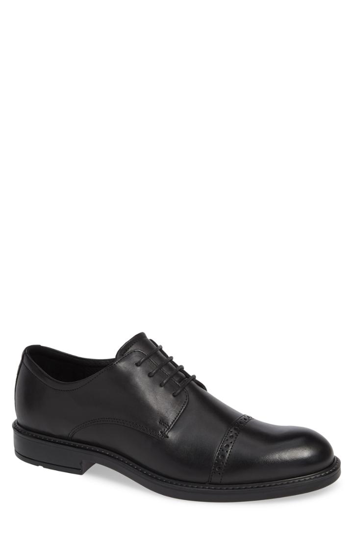 Men's Ecco Vitrus Iii(tm) Cap Toe Derby -10.5us / 44eu - Black