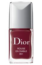 Dior Vernis Gel Shine & Long Wear Nail Lacquer - 851 Rouge En Diable