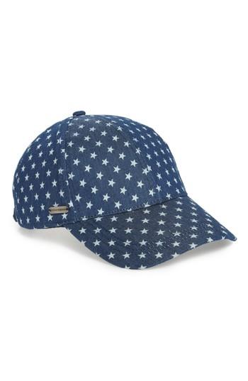 Women's Steve Madden Lucky Stars Baseball Cap - Blue