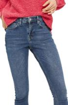 Petite Women's Topshop Jamie Skinny Jeans X 28 - Blue