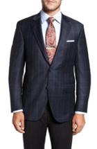 Men's Peter Millar Flynn Classic Fit Plaid Wool & Cashmere Sport Coat