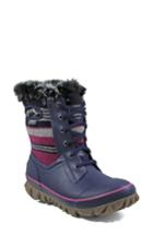 Women's Bogs Arcata Stripe Waterproof Snow Boot M - Blue