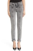 Women's Givenchy Lightning Skinny Jeans Us / 36 Fr - Grey