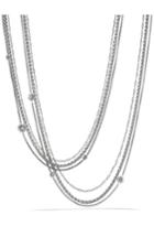 Women's David Yurman 'starburst' Chain Necklace With Pearls