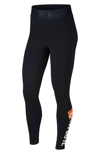 Women's Nike Sportswear Just Do It High Rise Women's Leggings - Black