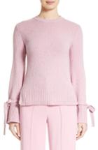 Women's Adam Lippes Wool & Cashmere Bell Sleeve Sweater - Pink