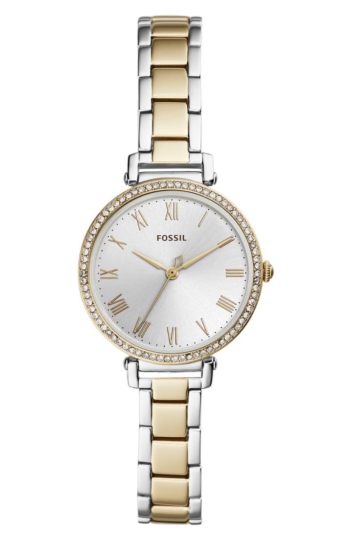 Women's Fossil Kinsey Bracelet Watch, 28mm