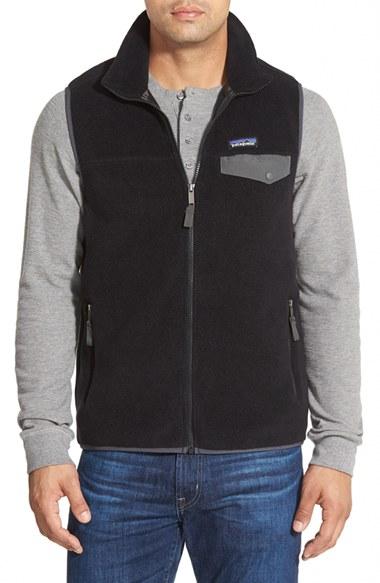 Men's Patagonia 'synchilla Snap-t' Zip Fleece Vest
