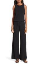Women's Theory Midrelle Lustrate Jumpsuit, Size - Black