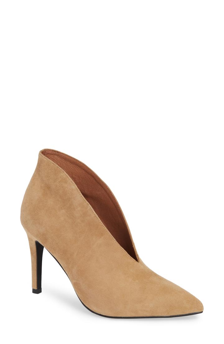 Women's Jeffrey Campbell Electron Bootie M - Beige
