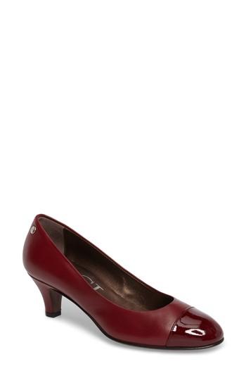 Women's Agl Cap Toe Pump Us / 41eu - Red