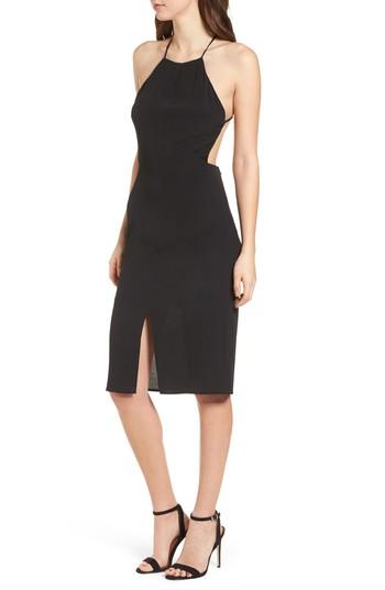Women's 4si3nna Backless Sheath Dress - Black