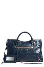 Balenciaga Classic City Bag - Blue