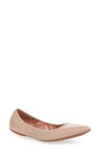 Women's Linea Paolo Nico Pointy Toe Flat .5 M - Pink