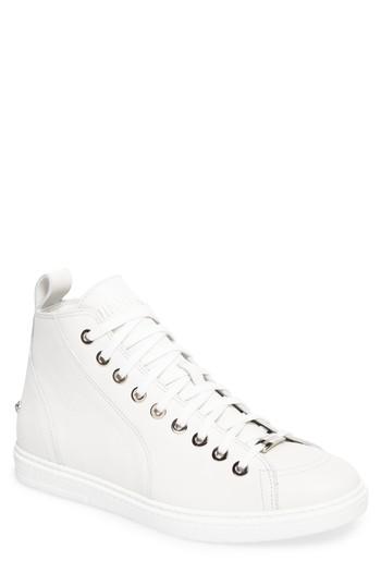 Men's Jimmy Choo Colt High Top Sneaker Us / 41eu - White
