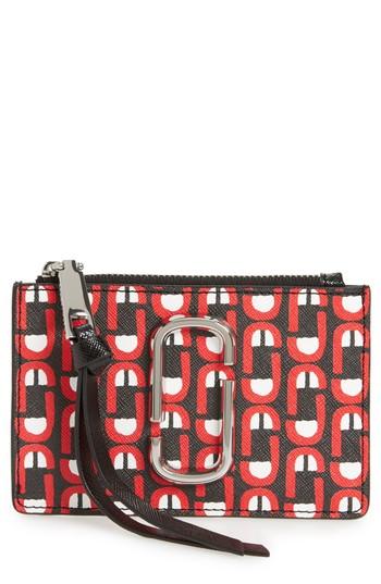 Women's Marc Jacobs Snapshot Scream Zip Wallet -