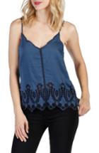 Women's Paige Lupe Chambray Camisole - Blue