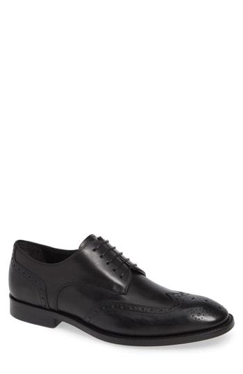Men's Allen Edmonds Modigliani Wingtip D - Black