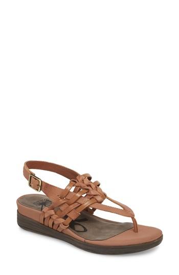 Women's Otbt Aviate Slingback Sandal .5 M - Brown