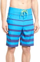 Men's Vineyard Vines Stripe Board Shorts - Blue