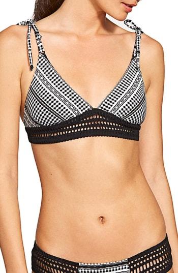 Women's Robin Piccone Avery Bikini Top - Black