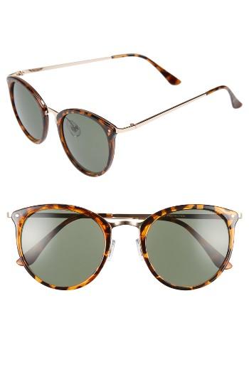 Women's Bp. 50mm Round Sunglasses - Tort