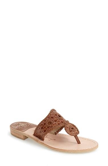 Women's Jack Rogers 'tyler' Sandal M - Brown