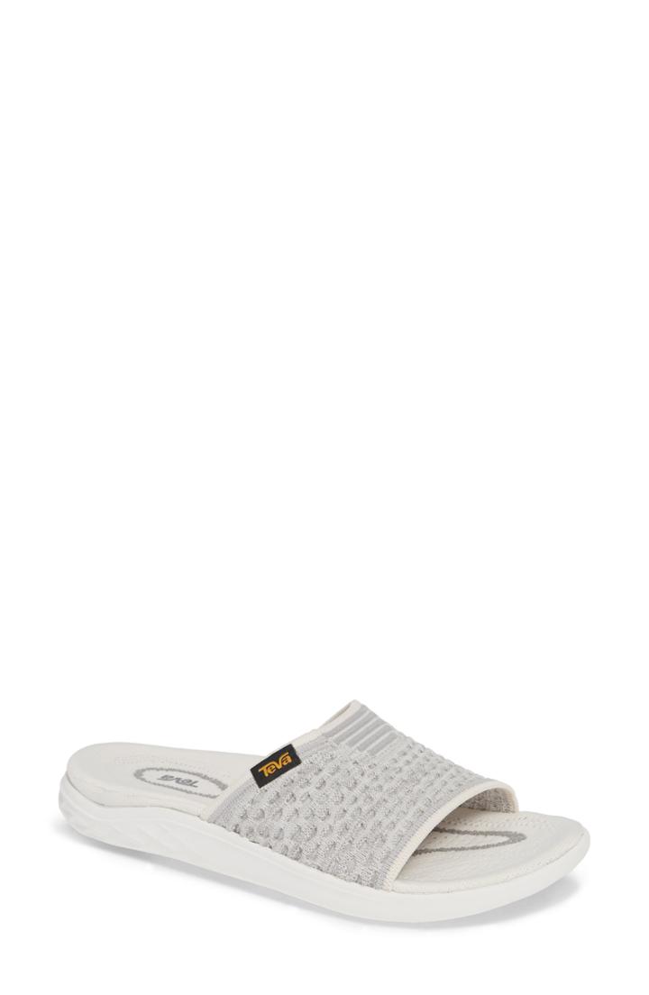 Women's Teva Terra Float 2 Knit Slide Sandal M - White