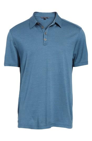 Men's John Varvatos Hampton Jersey Polo - Blue
