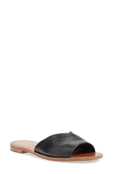 Women's Diane Von Furstenberg 'caserta' Slide Sandal M - Black