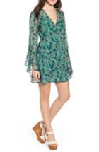 Women's The Fifth Label Viridian Floral Wrap Dress - Green