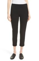 Women's Joseph New Tony Gabardine Crop Pants Us / 34 Fr - Black