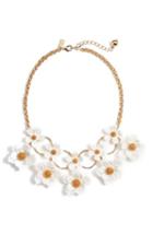 Women's Kate Spade New York Floral Mosaic Statement Necklace