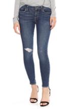 Women's Paige Verdugo Ripped Ankle Skinny Jeans